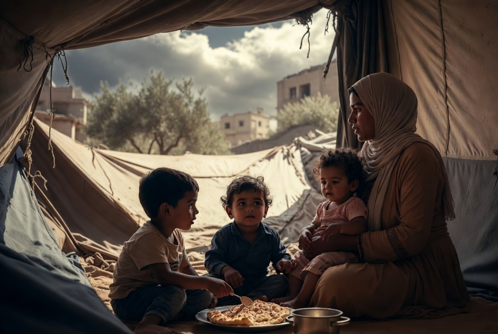 What Hunger and Displacement Mean forFamilies in Gaza